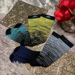 🌹FUELMEFOOT • 2 Quality + Performance Unisex Copper Infused Compression Socks